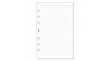 RECAMBIO AGENDA FINOCAM OPEN R 541 HORIZONTAL 11,7 x 18,1 cm.