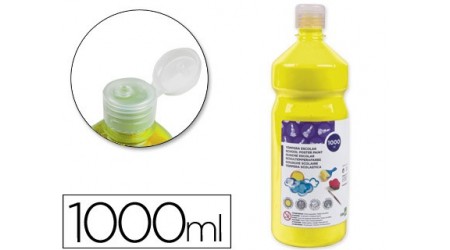 TEMPERA ESCOLAR LIDERPAPEL 1000 ML