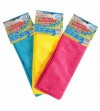 BAYETA MICROFIBRA COLORES 30X40 PACK 3 UNIDADES
