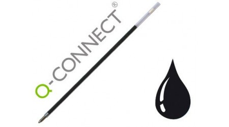 RECAMBIO BOLIGRAFO PEANA NEGRO Q-CONNECT