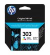 CARTUCHO H.P. Nº 303 COLOR T6N01AE PARA HP ENVY PHOTO 6230,7130,7134,7830 - 165  PAG HEWLET PACKARD