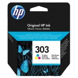 CARTUCHO H.P. Nº 303 COLOR T6N01AE PARA HP ENVY PHOTO 6230,7130,7134,7830 - 165  PAG HEWLET PACKARD
