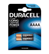 PILAS DURACELL PLUS POWER ALCALINAS AAAA MX2500 LR8 2 UNIDADES