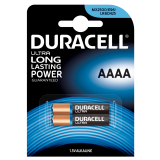 PILAS DURACELL PLUS POWER ALCALINAS AAAA MX2500 LR8 2 UNIDADES