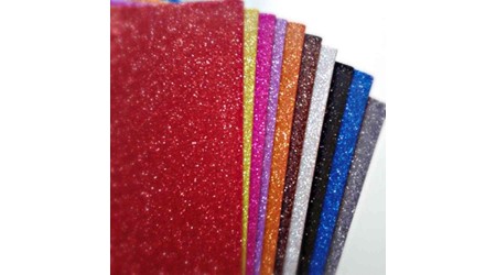 GOMA EVA CON PURPURINA PLANCHA GRANDE