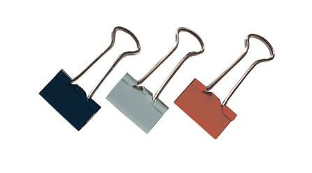 PINZA PALA ABATIBLE 15MM 12 UNIDADES COLORES SURTIDOS