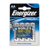 PILAS ALCALINAS ENERGIZER ULTIMATE LITHIUM AA 4 UDS