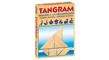 JUEGOS DE MESA FALOMIR TANGRAMDE MADERA