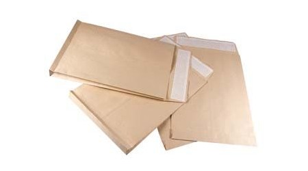 BOLSA 229x324x30 KRAFT FUELLE 3 LADOS 120 GRS. 250 UNIDADES