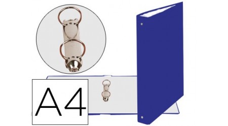 CARPETA EXACOMPTA A4 CARTON FORRADO 2 ANILLAS LOMO 30 MM