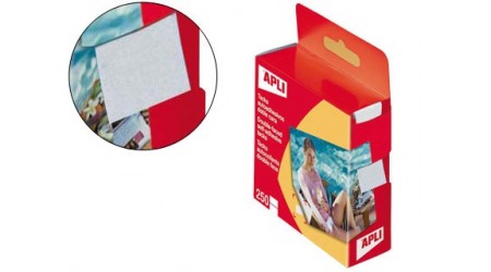 TACKS AUTOADHESIVOS 2 CARAS CAJA DE 250 UNIDADES