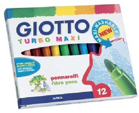 ROTULADORES GIOTTO TURBO MAXI  24 COLORES