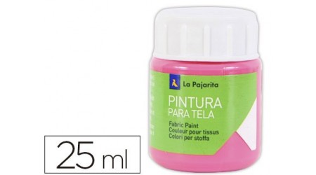 PINTURA PARA TELA LA PAJARITA MAGENTA 25 ML