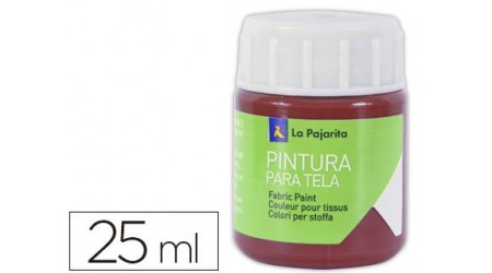 PINTURA PARA TELA LA PAJARITA ROJO INGLES 25 ML