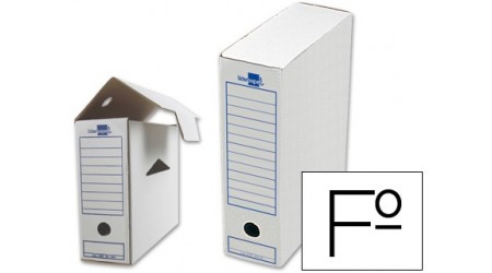 CAJA ARCHIVO DEFINITIVO LIDERPAPEL 104 FOLIO