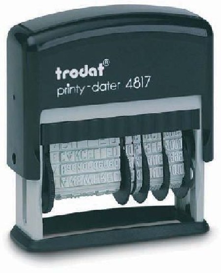 FORMULARIO FECHADOR PRINTY 4817 3,8MM