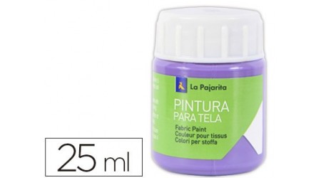 PINTURA PARA TELA LA PAJARITA LILA 25 ML