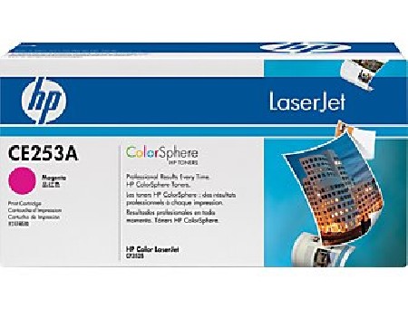 TONER H.P. Nº 504A MAGENTA CE253A PARA COLOR LASERJET CM 3530 FS