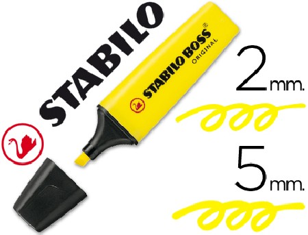 ROTULADOR FLUOR STABILO BOSS ORIGINAL