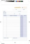 TALONARIO ALBARANES 1/4 NATURAL TRIPLI. AUT.
