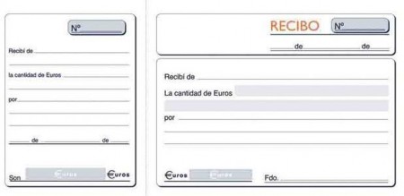 TALONARIO T- 16 RECIBOS 1/3 APASD. C/MATRIZ  LITOS