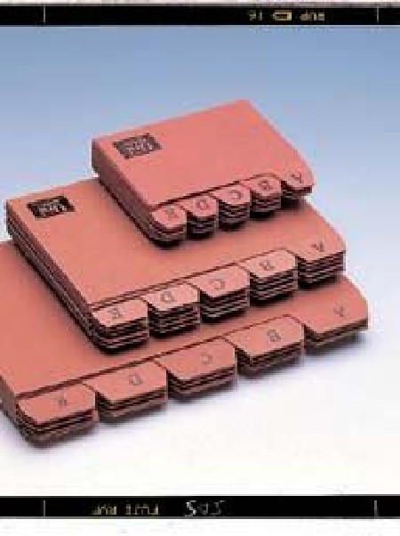 INDICE FICHERO CARTON  Nº 4 -TAMAÑO 125X200 MM  3104