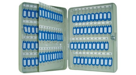 ARMARIO METALICO PORTALLAVES Q-CONNECT 370X280X80 MM PARA 140 LLAVES