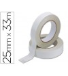 CINTA ADHESIVA Q-CONNECT DOBLE CARA 33 MT X 25 MM