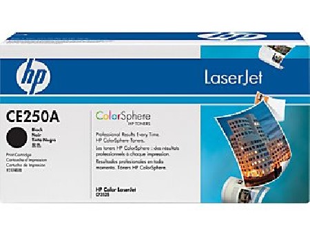 TONER H.P. Nº 504A NEGRO CE250A PARA COLOR LASERJET CM 3530 FS M