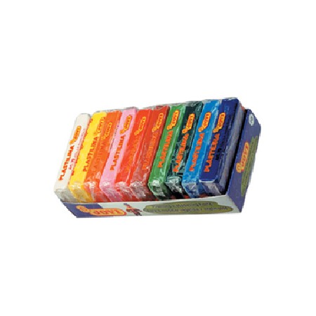 PLASTILINA JOVI -BANDEJA CON 10 P. SURTIDAS