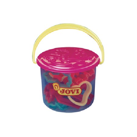 MOLDES MODELAR JOVI -CUBO CON 24 MOLDES -6 MODELOS