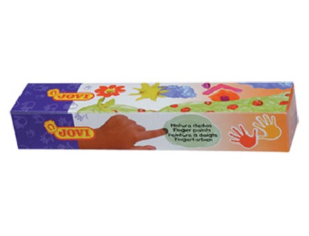 PINTURA A DEDOS JOVI 40 CC -5 COLORES SURTIDOS