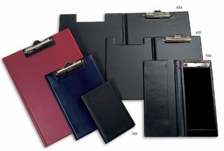 CARPETA MINICLIP CAMARERO OCTAVO NEGRO DISPLAS