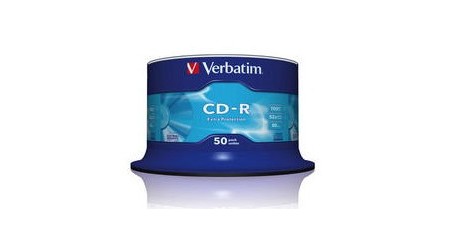 CD-R 700MB/80MIN PACK  50 VERBATIM - CANON LPI 4€ INCLUIDO