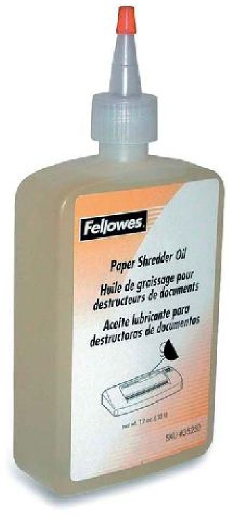 ACEITE LUBRICANTE PARA DESTRUCTORAS BOTE 355 ML. FELLOWES