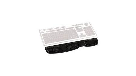 REPOSAMUÑECAS TECLADO FELLOWES GEL CON CANAL ERGONOMICO Y MICROB