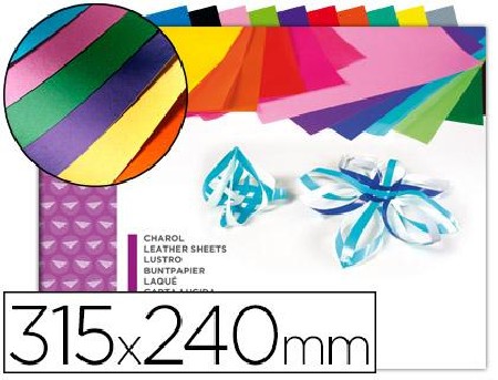 BLOC CHAROL FOLIO 10 H COLORES SURTIDOS