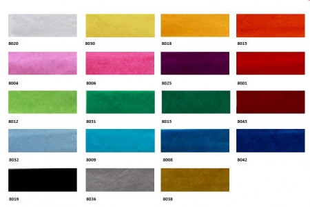 PAPEL SEDA 52X76 CM 18 GR - PAQUETE DE 25 HOJAS