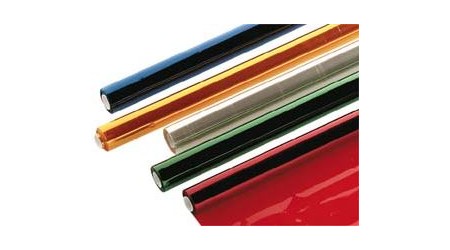 PAPEL CELOFAN ROLLO TREPADO NARANJA 25 HOJAS DE 50X65 CM