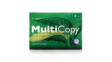 PAPEL A4  80 GR. MULTICOPY 100%   ECOLOGICO Y LIBRE DE CLORO PREMIUM FSC ECOLABEL TCF CISNE NORDICO CIE 168