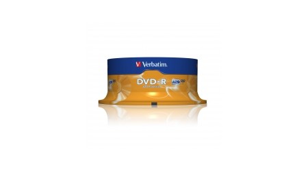 DVD-R 4,7 GB TARRINA 25 VERBATIM - CANON LPI 5,25 INCLUIDO