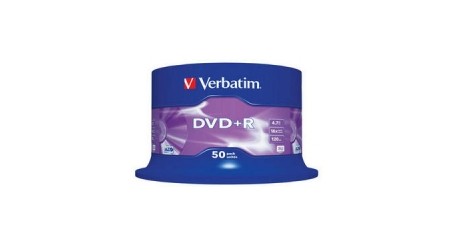 DVD+R 4,7 GB TARRINA 50 VERBATIM - CANON LPI 10,5 INCLUIDO