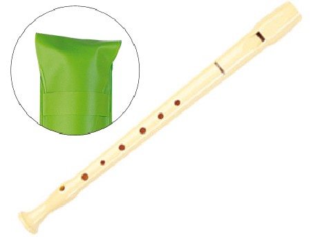 FLAUTA HOHNER PLASTICO MELODY -FUNDA VERDE