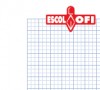 CUADERNO ESCOLOFI FOLIO MILIMETRADO 3x3x9 100 H. TAPA DURA