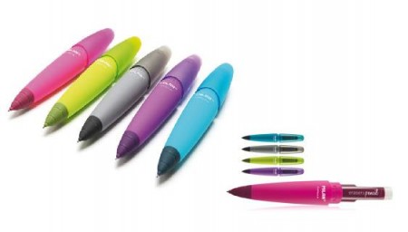 PORTAMINAS + GOMA MILAN CAPSULE 0,7 MM. 2B