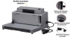 ENCUADERNADORA ESPIRAL FELLOWES METAL 200R PASO 64  5:1" TALADRO