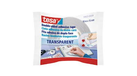 CINTA ADHESIVA DOBLE CARA TESA 15 MM x 10 MT