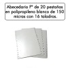 INDICE FOLIO A-Z  MULTITALADRO BLANCO 150 MIC. 90456