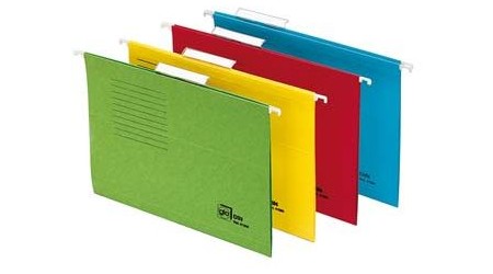 CARPETA COLGANTE FOLIO COLOR VISOR SUPERIOR CRISTAL