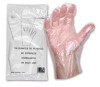 GUANTES 1 USO GRANULADOS  100 UNIDADES PLASTICO